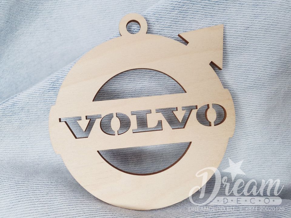 Automašīnas piekariņš ar Volvo logotipu