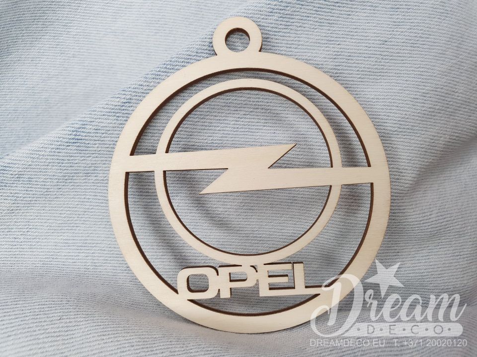 Automašīnas piekariņš ar Opel logotipu