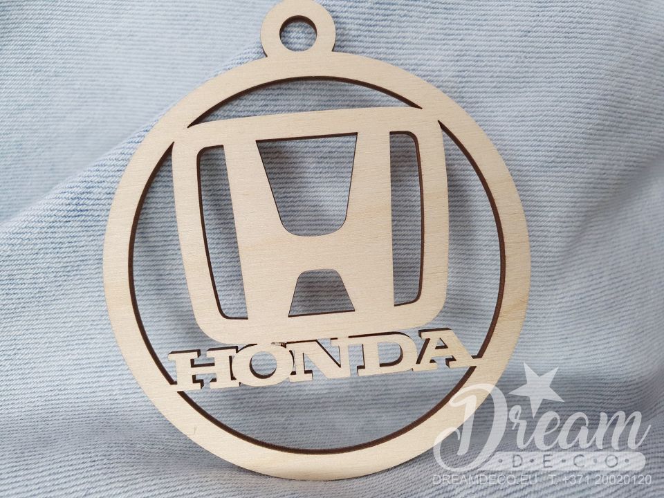 Automašīnas piekariņš ar Honda logotipu