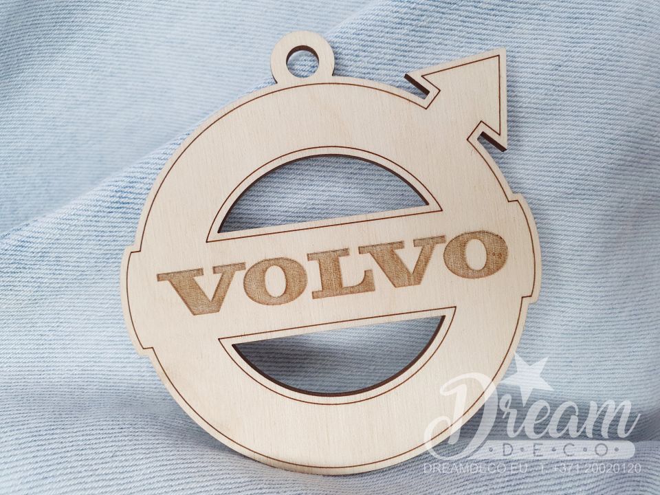  Automašīnas piekariņš ar Volvo logotipu