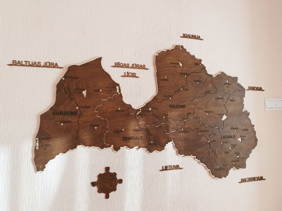 Latvijas dekoratīvā karte