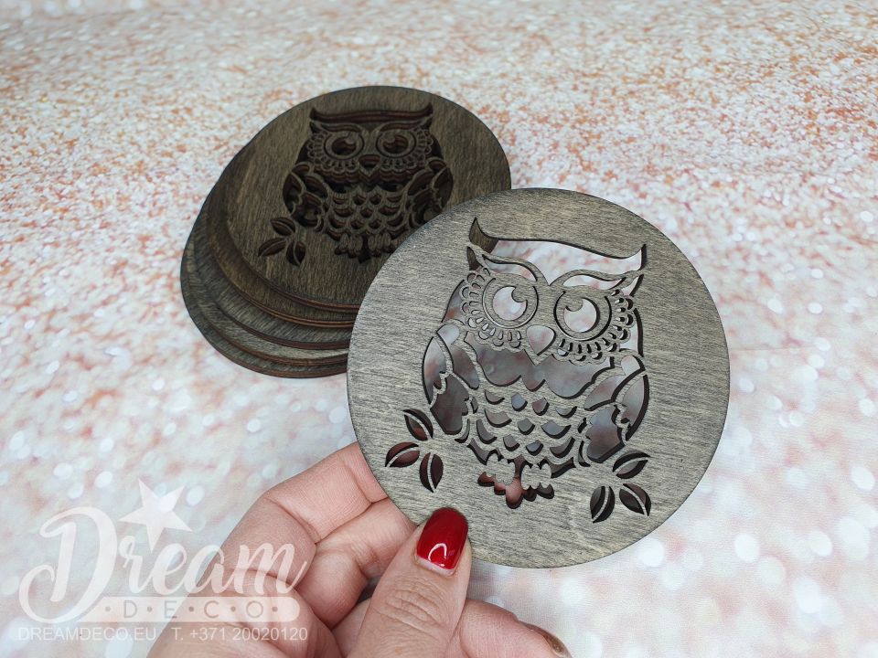 Подставка костер под кружку OWL