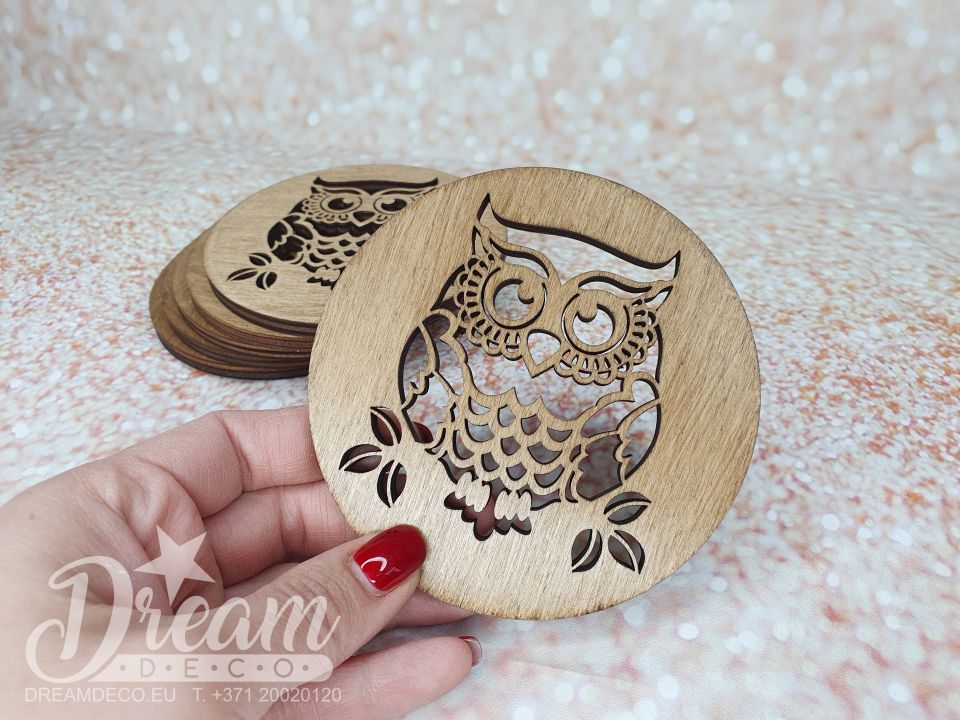 Подставка костер под кружку OWL