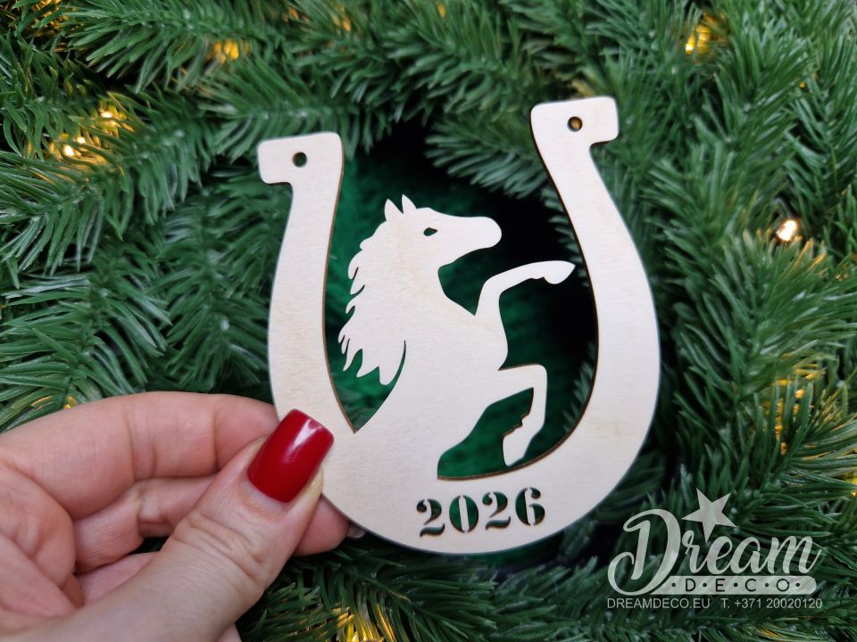 Ёлочные игрушки символ 2026#03