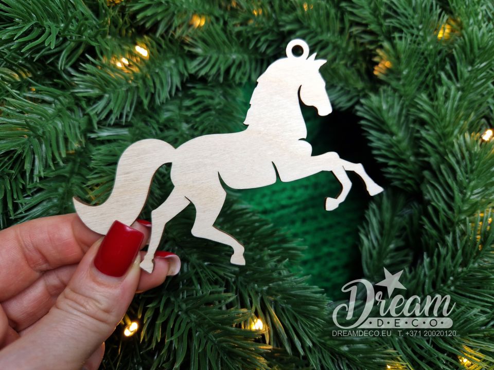 Ёлочные игрушки символ 2026 #01