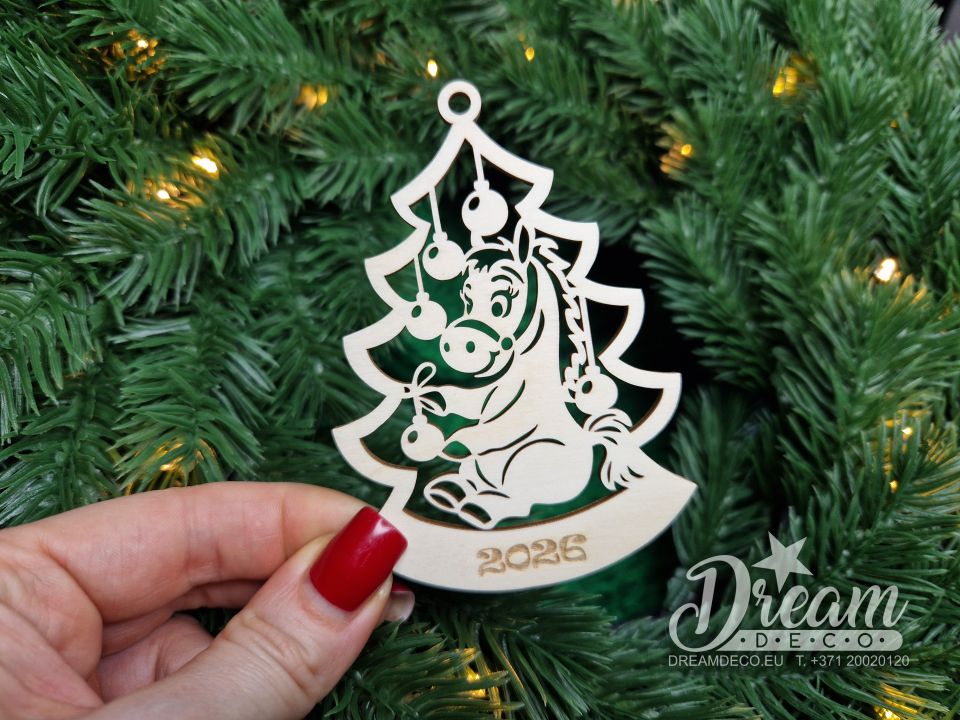 Ёлочные игрушки символ 2026 #47