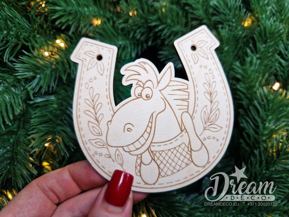 Ёлочные игрушки символ 2026 #101