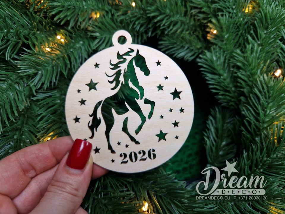 Ёлочные игрушки символ 2026 #60