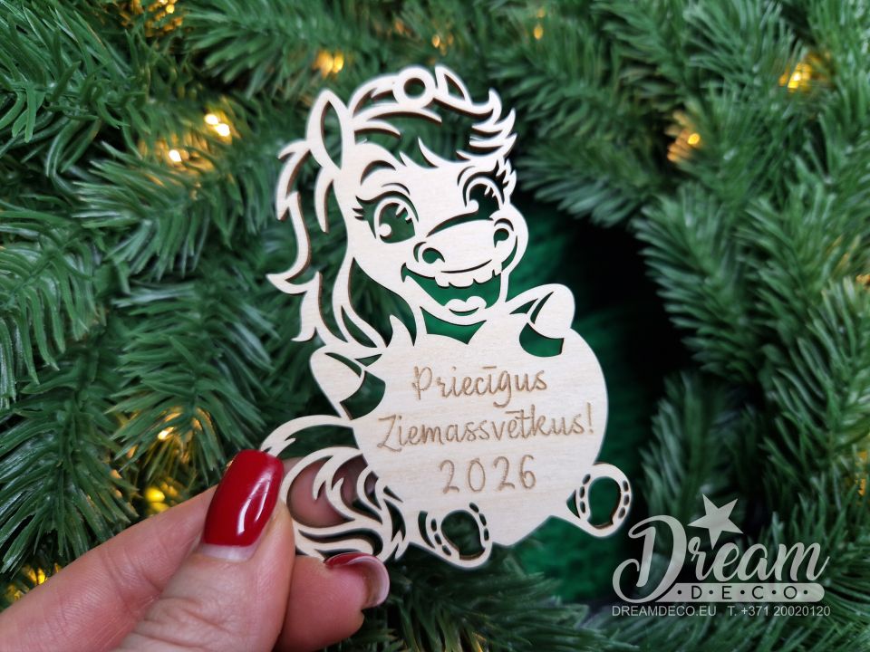 Ёлочные игрушки символ 2026 #93