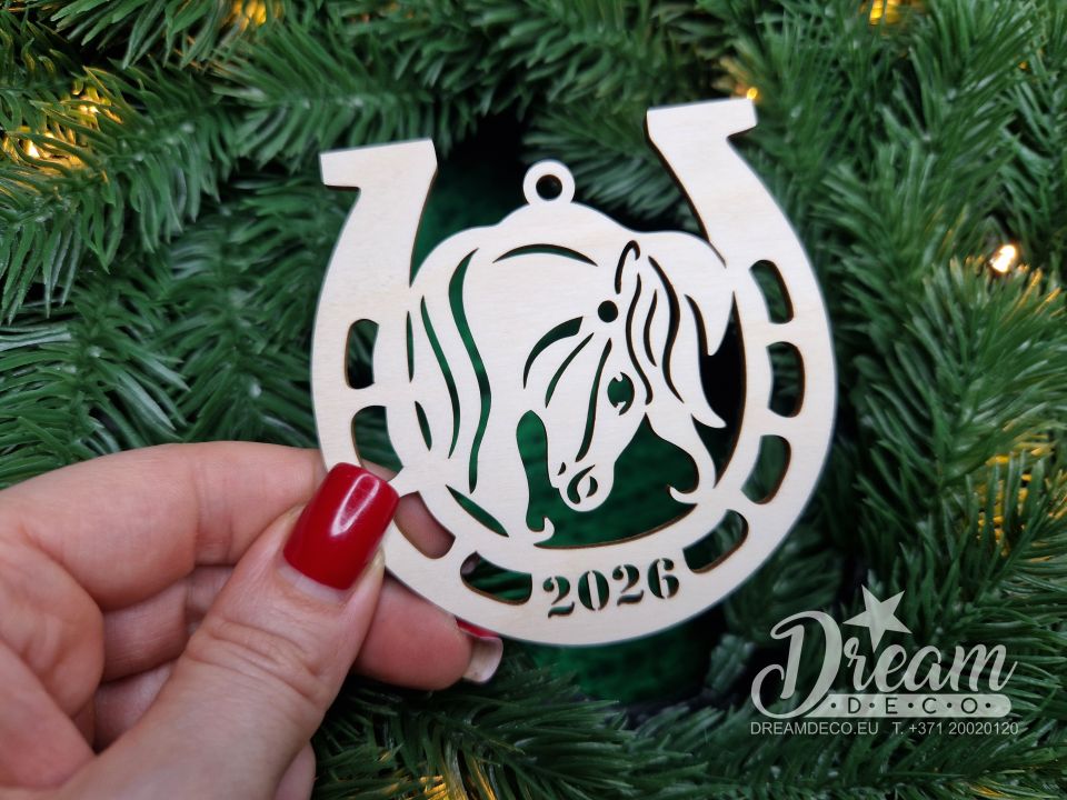 Ёлочные игрушки символ 2026 #16