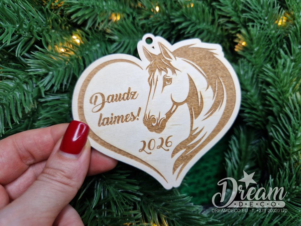 Ёлочные игрушки символ 2026 #102