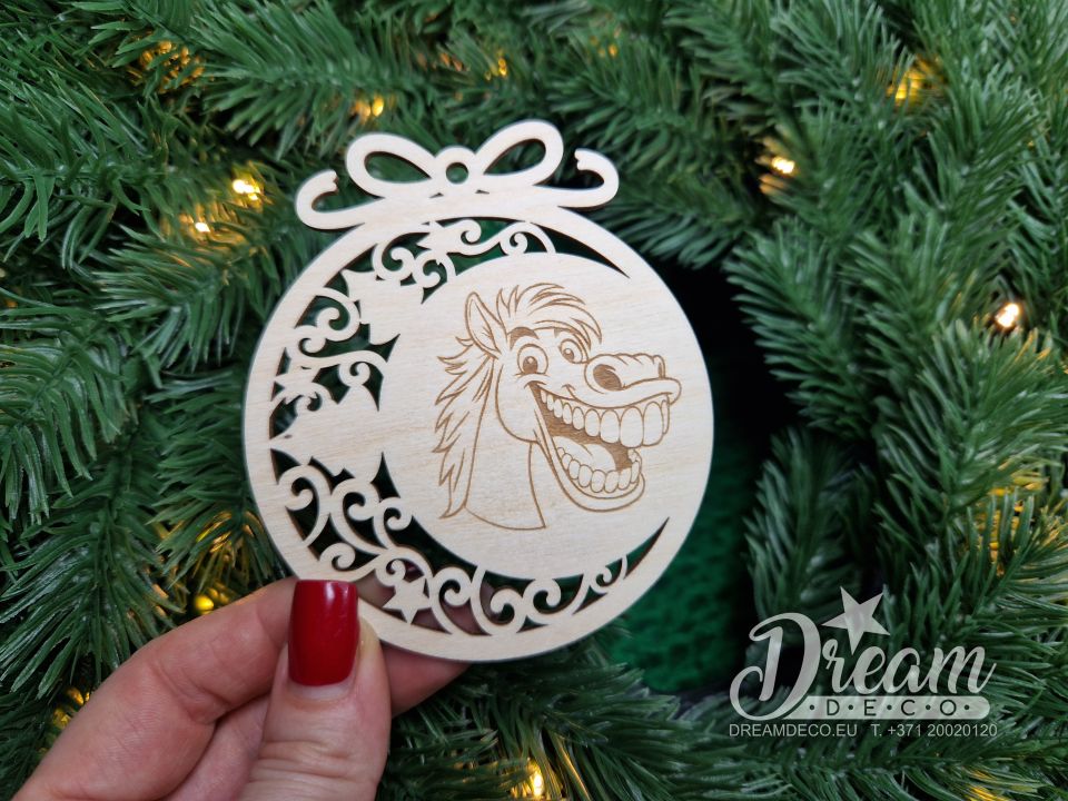 Ёлочные игрушки символ 2026 #99