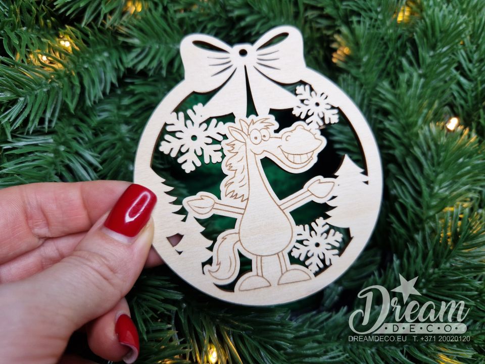 Ёлочные игрушки символ 2026 #100