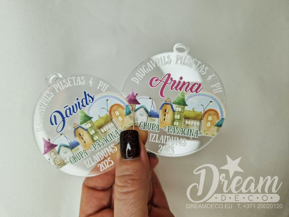 Piemiņas medaļa bērnudārza absolventam