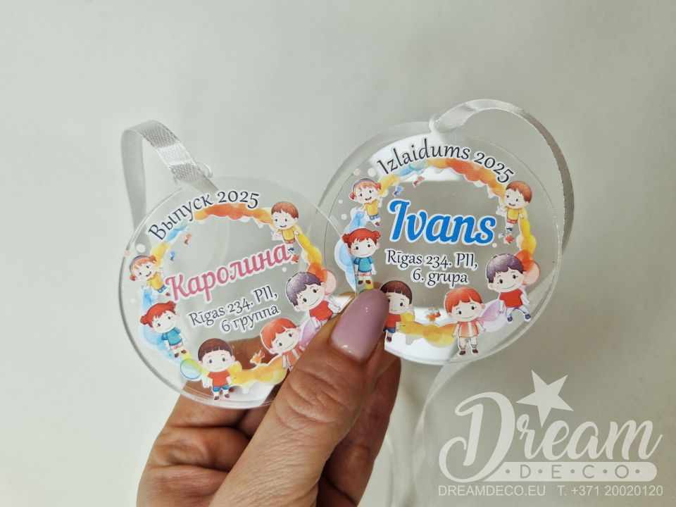 Izlaiduma medaļas bērnudārzam