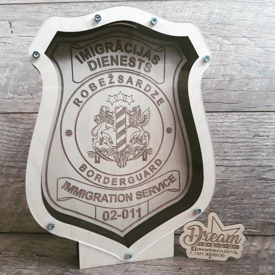 Копилка круглая для Robežsardze